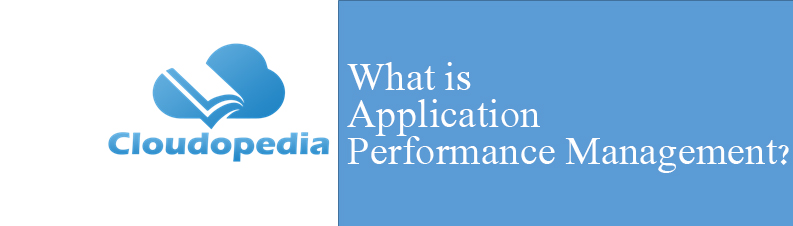 Definition of Application Performance Management